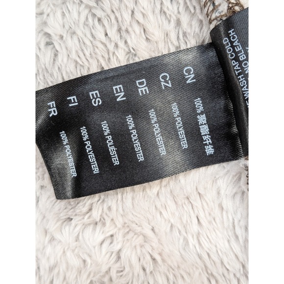 Kuhl Flight Jacket Women's Fleece Hooded Full Zip Up Sherpa Beige Medium - Picture 7 of 11